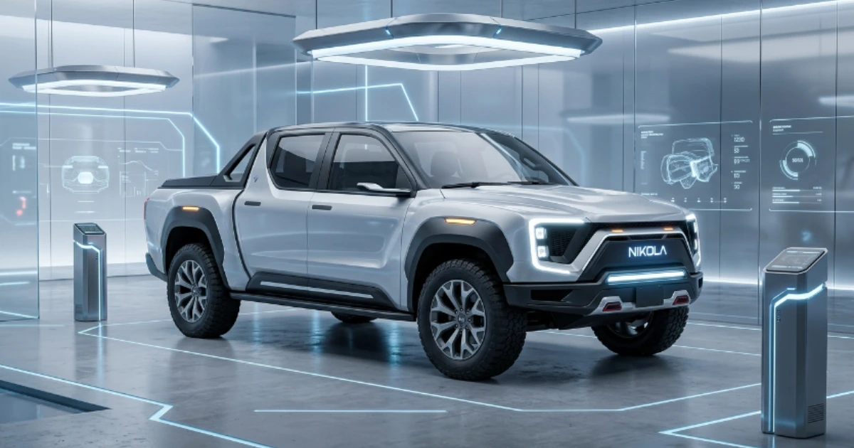 nikola badger truck