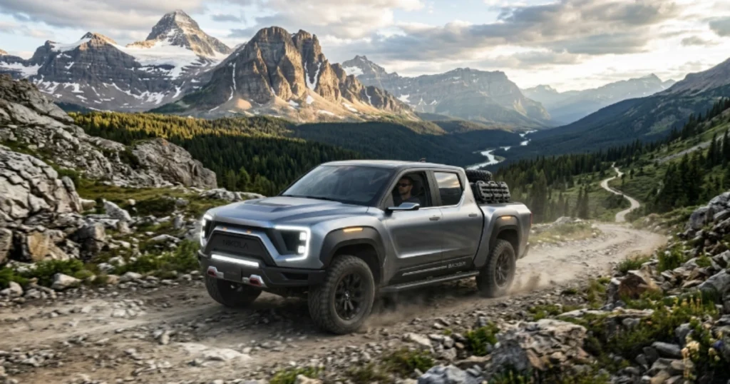 nikola badger truck